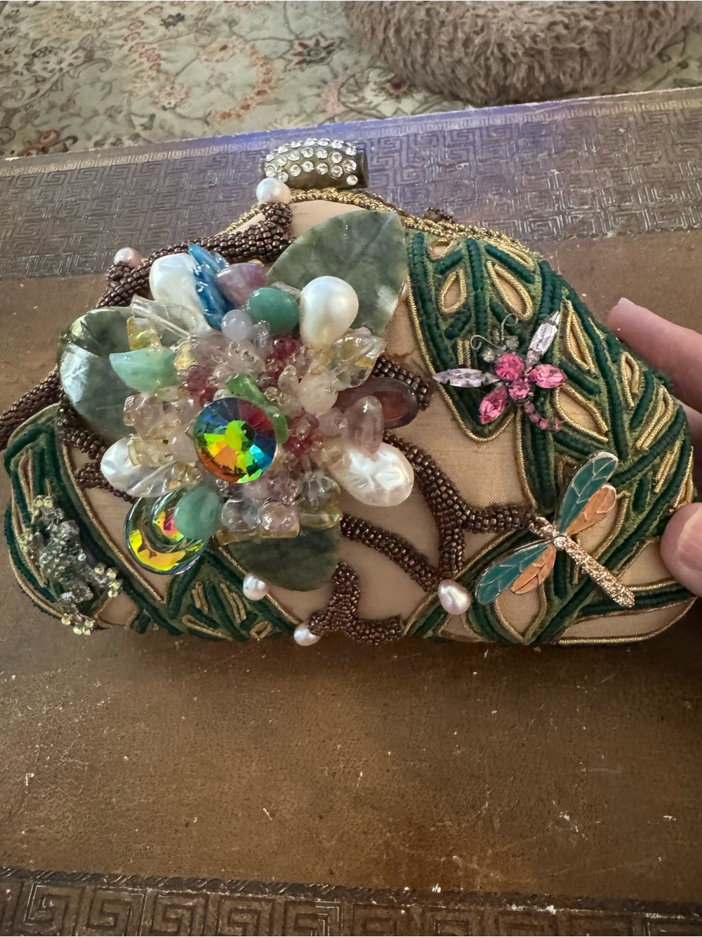 Beautiful Mary Frances with multiple Embellishments